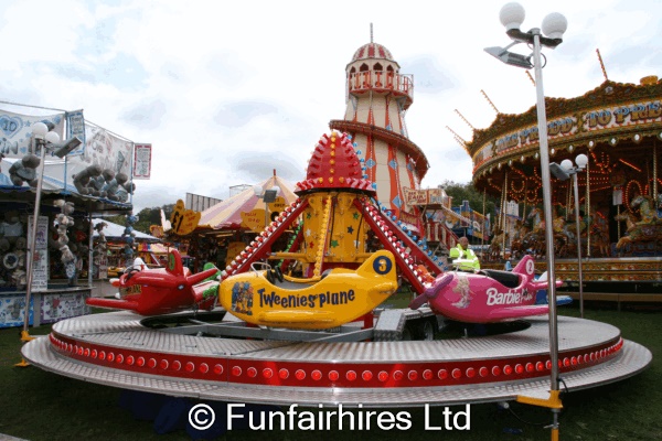 Mini Jet Airplanes Hire Funfair Hire
